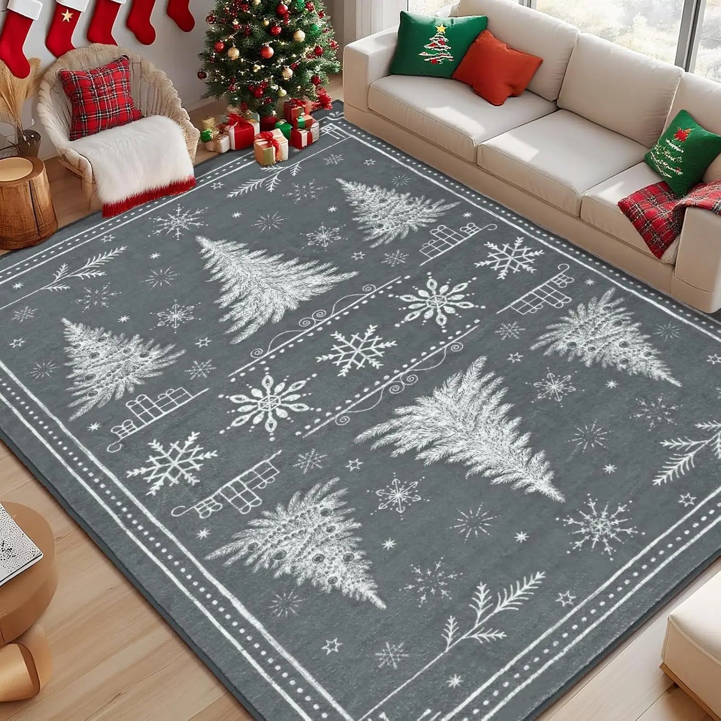 Polyester Christmas Rug