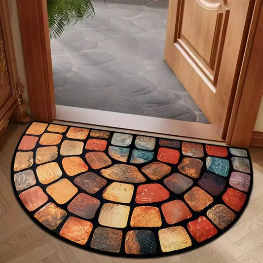 Semi-Circular Doormat