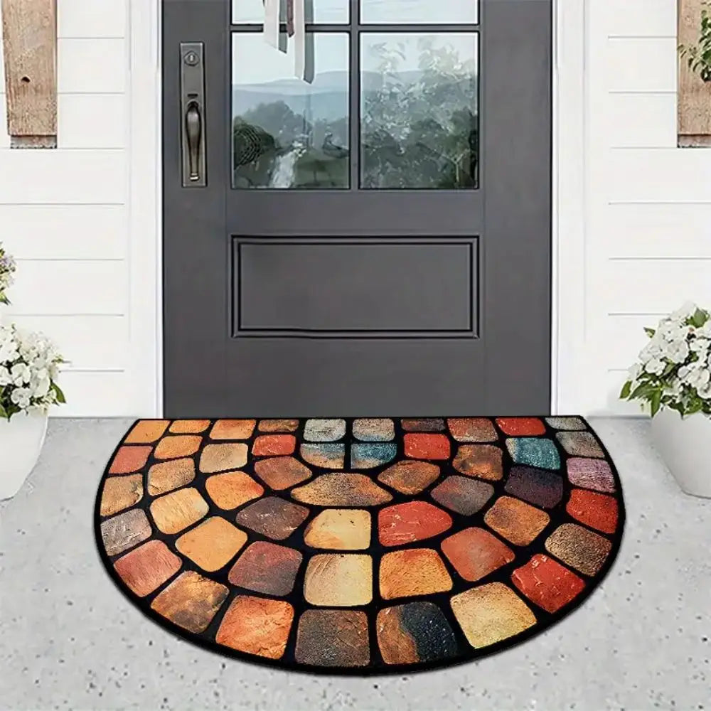 Semi-Circular Doormat