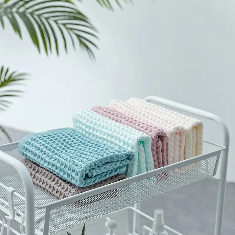 Cotton Waffle Weave Towel Set