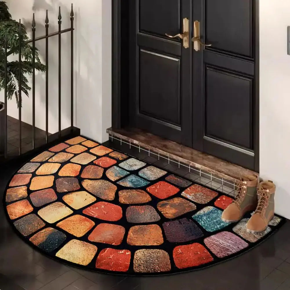 Semi-Circular Doormat
